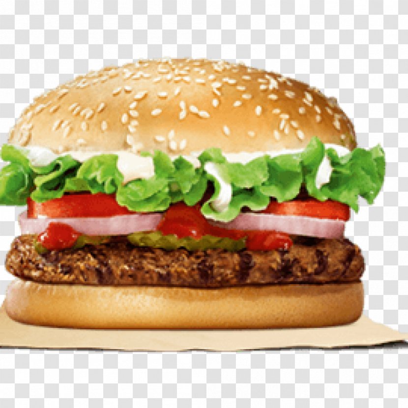 Whopper Hamburger Burger King Fast Food Restaurant - American Transparent PNG