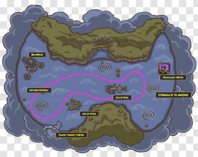 Pirate101 World Map Location - Tuberculosis Transparent PNG