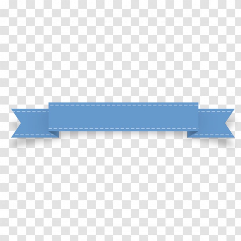 Blue Ribbon Colour Banding - Upgrade - Label Transparent PNG