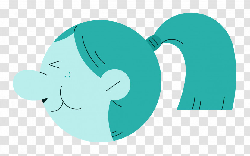 Cartoon Meter Circle Turquoise Character Transparent PNG
