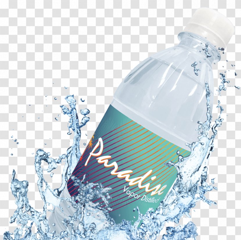 Distilled Water Bottled Mineral - Plastic Bottle Transparent PNG