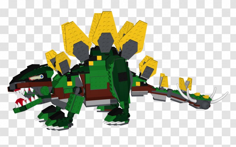 LEGO Mecha Robot Animated Cartoon Character - Stegosaurus Transparent PNG