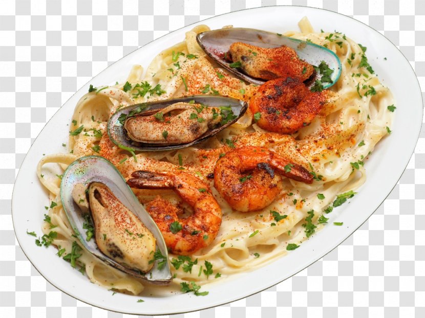 Pasta Italian Cuisine European Marinara Sauce Pizza - Garlic Bread - Seafood Transparent PNG