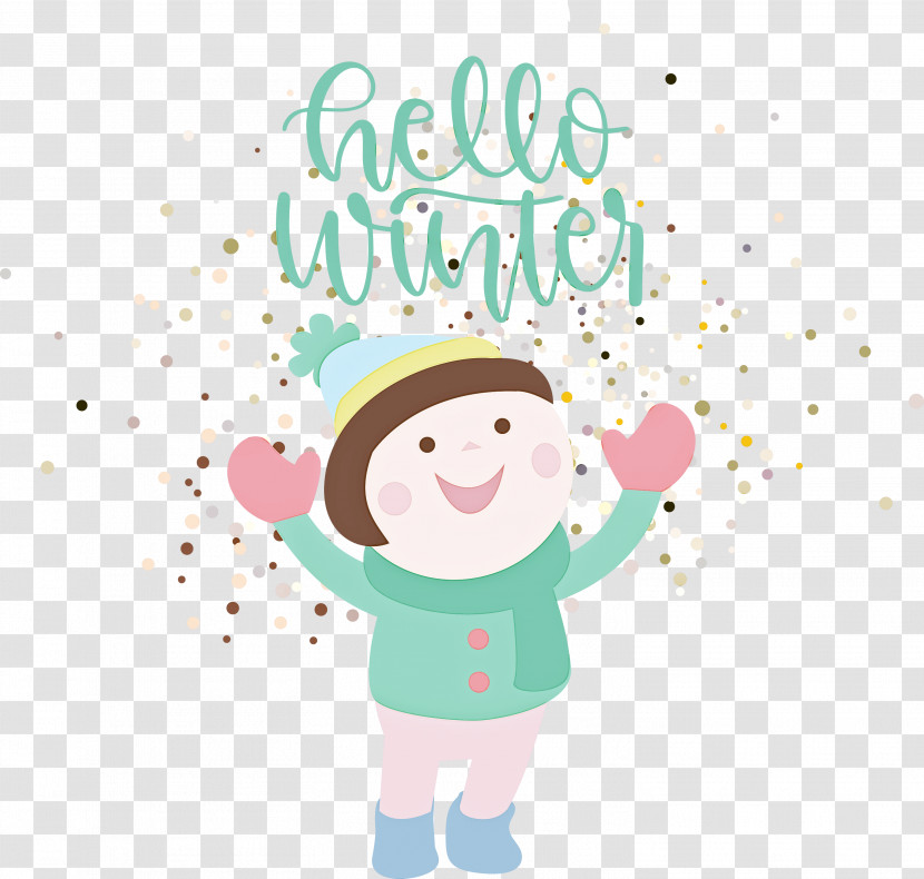 Hello Winter Welcome Winter Winter Transparent PNG