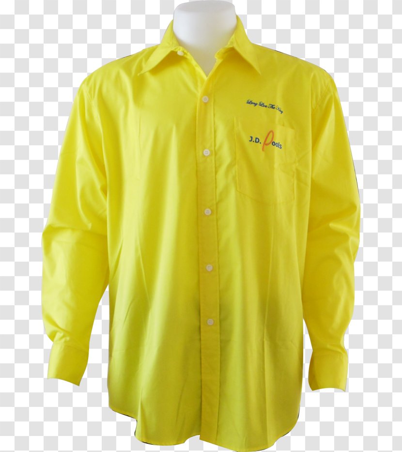 Dress Shirt Long-sleeved T-shirt Collar - T Transparent PNG