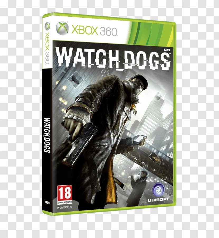 Watch Dogs 2 Xbox 360 Wii U One - Action Figure - Aiden Pearce Transparent PNG