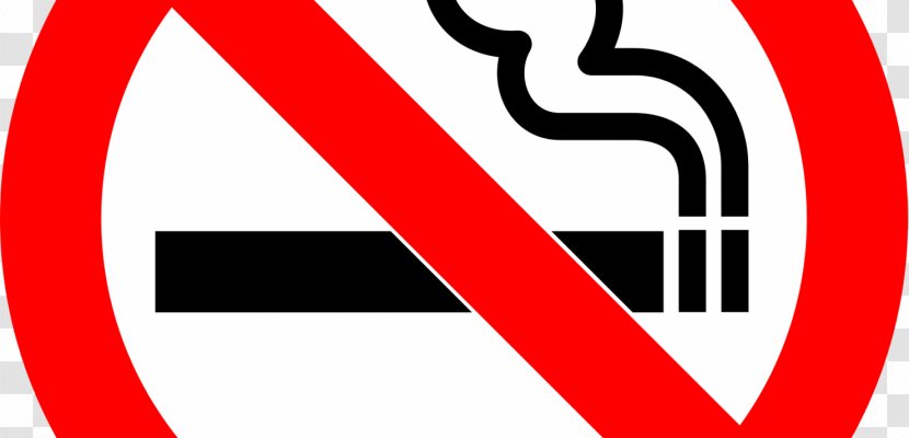 Smoking Ban Cessation Tobacco Sign - Sticker - No Transparent PNG