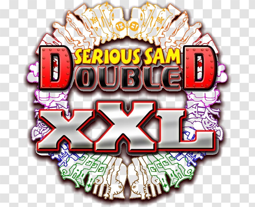 Serious Sam Double D Logo Art Blog - Text Transparent PNG