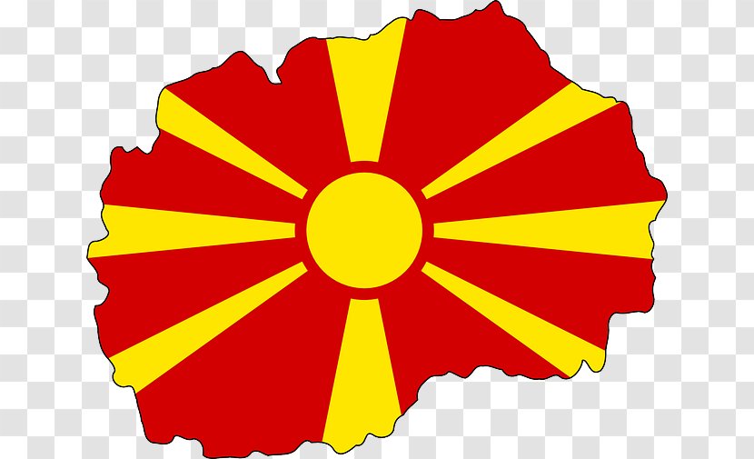 Flag Of The Republic Macedonia Naming Dispute Map - Garlic Smell Transparent PNG