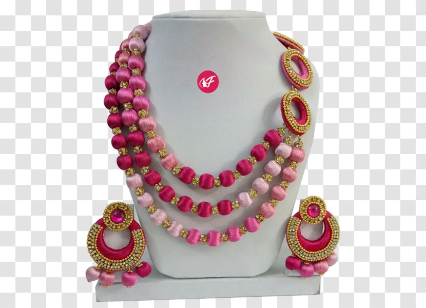 Necklace Jewellery Jewelry Design Handmade Thread - Bangle Transparent PNG
