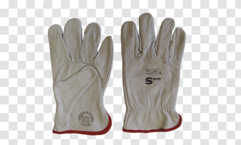 Glove Leather Clothing Lining Personal Protective Equipment - Safety - FORRO Transparent PNG
