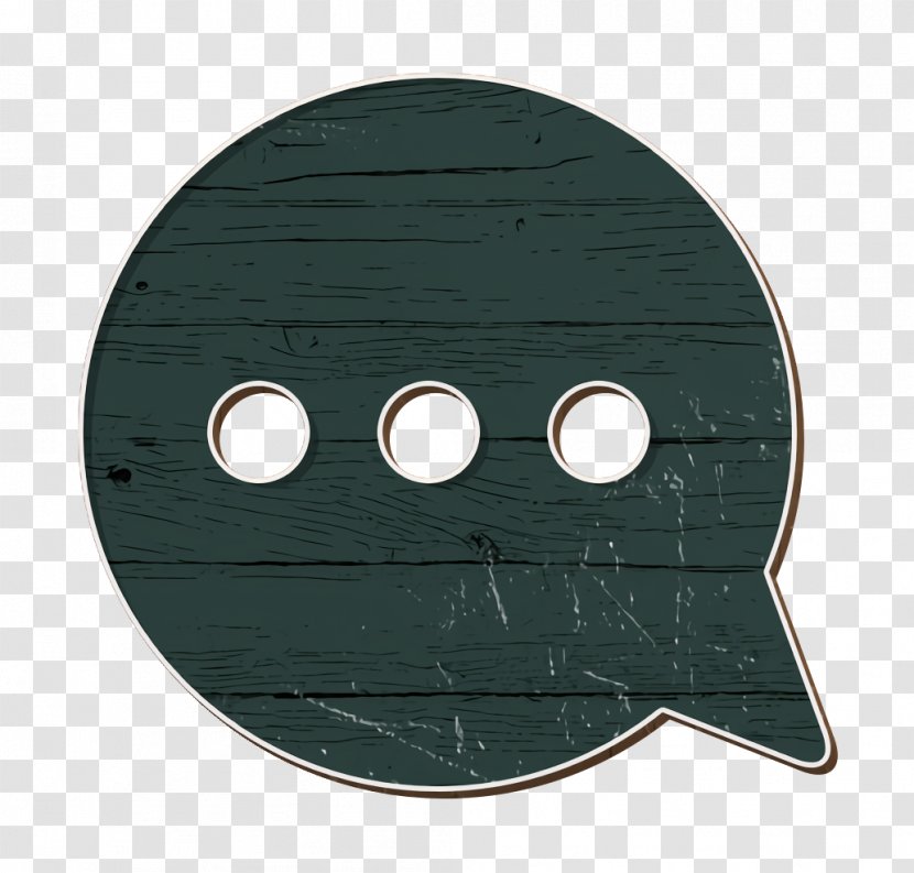 Bubble Icon Chat - Green - Smile Transparent PNG
