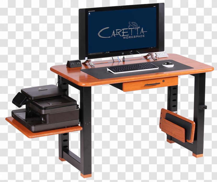 Table Computer Desk Furniture Shelf - File Cabinets - Office Transparent PNG