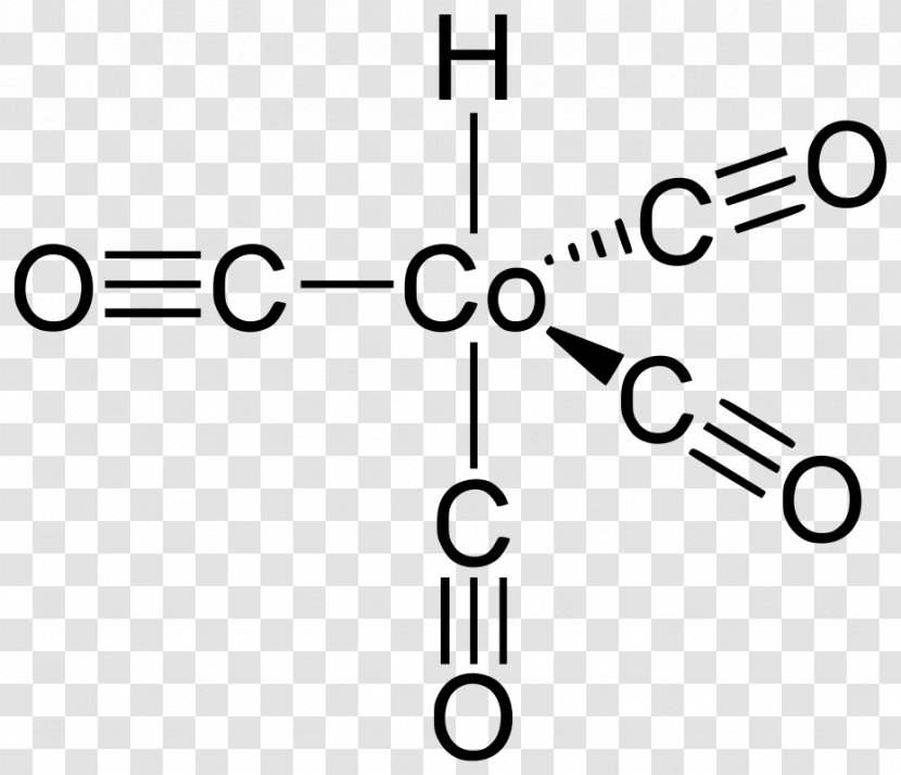 Organometallic Chemistry Cobalt Tetracarbonyl Hydride Carbonyl Group - Coordination Complex - Diagram Transparent PNG