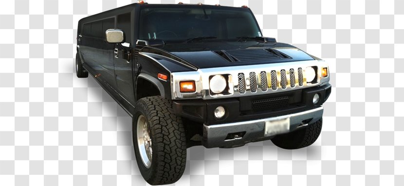 Hummer H2 SUT Car H3 Limousine - Hood - Stretch Limo Transparent PNG