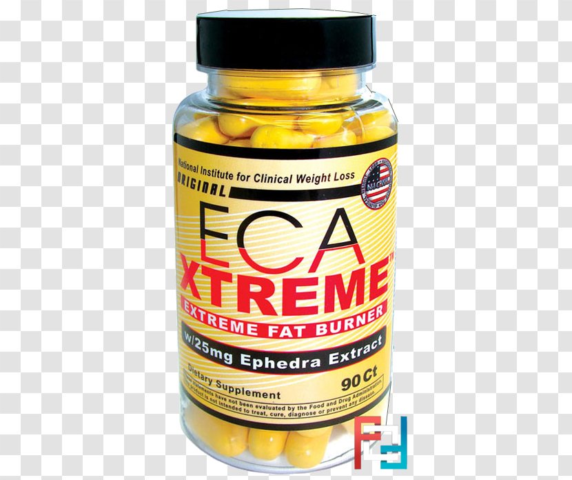Dietary Supplement ECA Stack Ephedra Fat Emulsification Bodybuilding - Stimulant - Tablet Transparent PNG