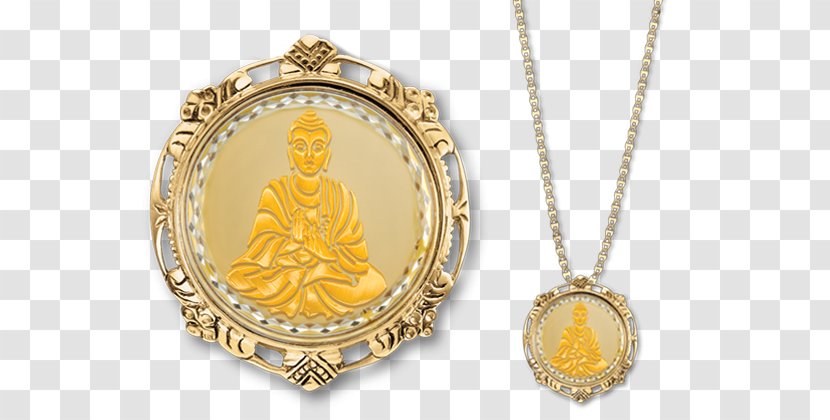 Locket - Silver - Buddha Necklace Transparent PNG