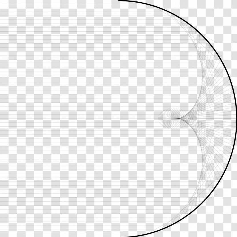 Light Spherical Aberration Abbildungsfehler Lens Focus - Black And White Transparent PNG