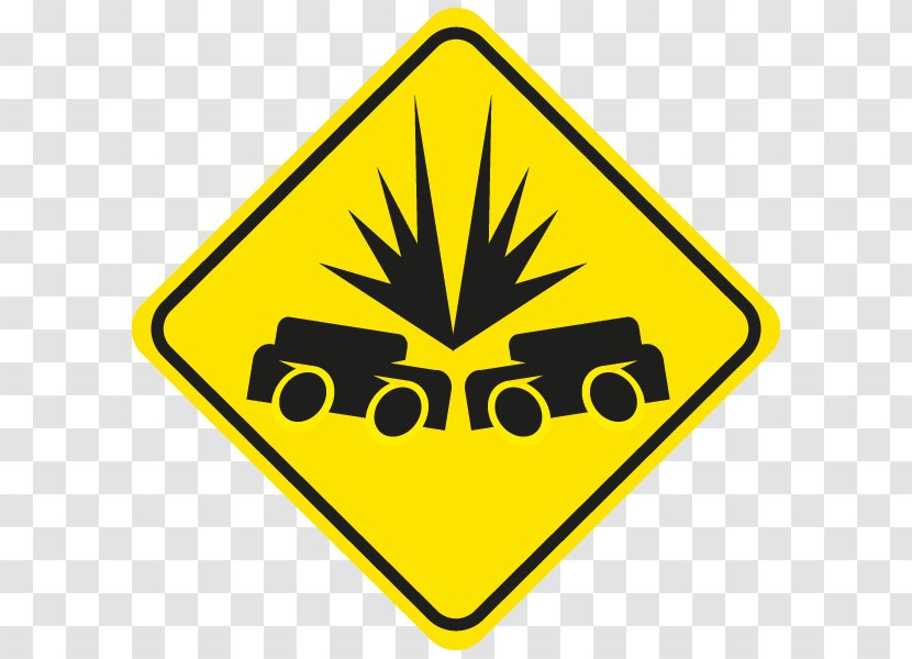 Golf Buggies Traffic Sign Cart Warning - Yellow Transparent PNG