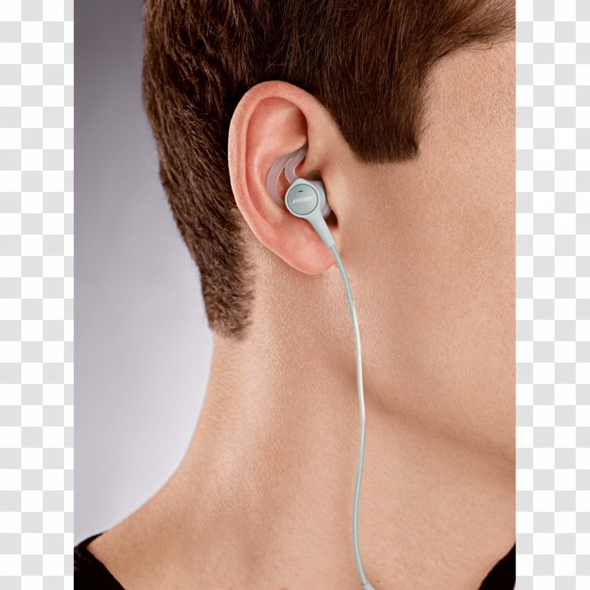 Headphones Earring Microphone Chin Turquoise Transparent PNG