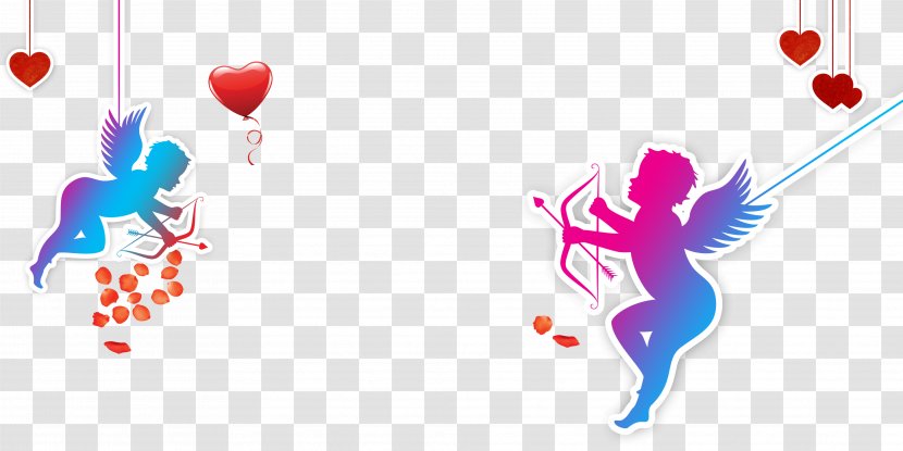 Cupid Valentines Day Computer File - Frame Transparent PNG