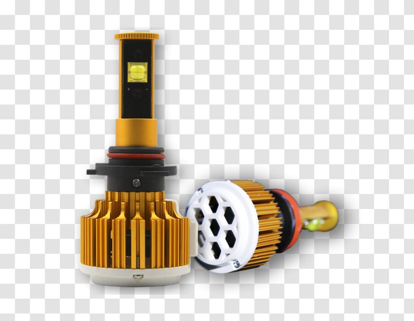 Car Incandescent Light Bulb High-intensity Discharge Lamp - Yellow Transparent PNG