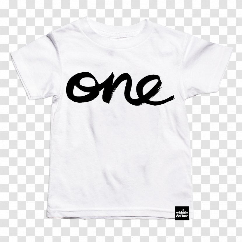 T-shirt Brush Script Clothing Sleeve - White Transparent PNG