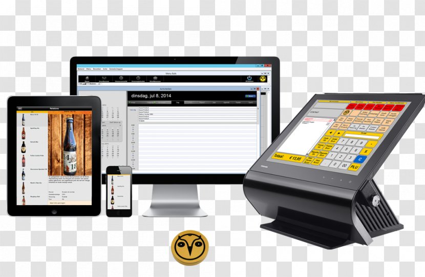 Point Of Sale Retail Cash Register Omnichannel - Touchscreen - Product Transparent PNG