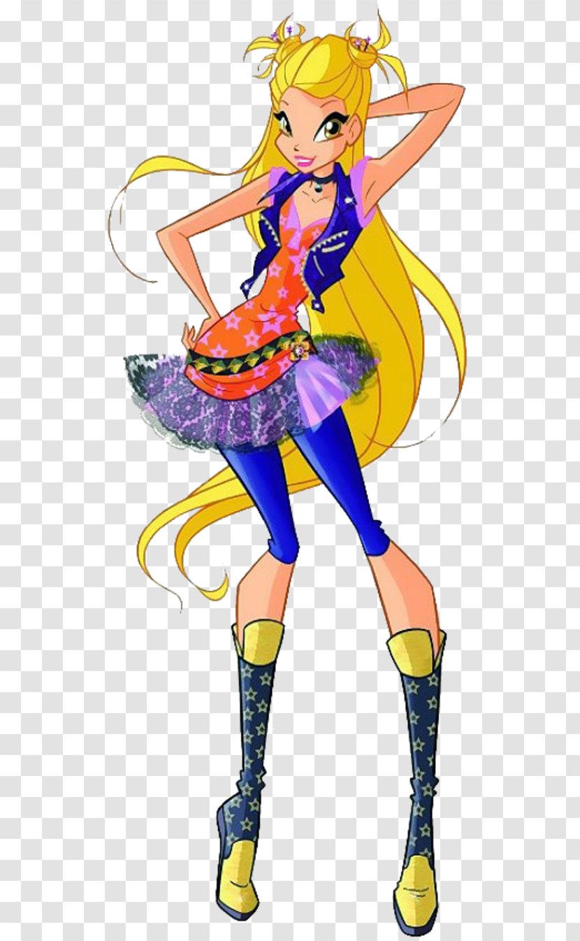 Stella Musa Aisha Roxy Flora - Frame - Winx Club Rockstars Transparent PNG