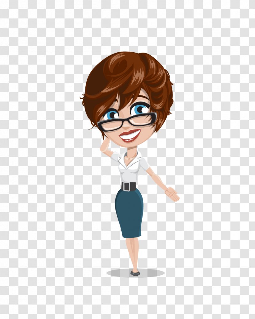 Glasses Cartoon The World According To Betty.: Life With A Little Ego. Bifocals Man - Tree Transparent PNG