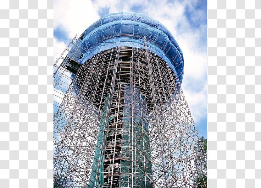 Scaffolding Steel Building Metal داربست فلزی یکتا Transparent PNG