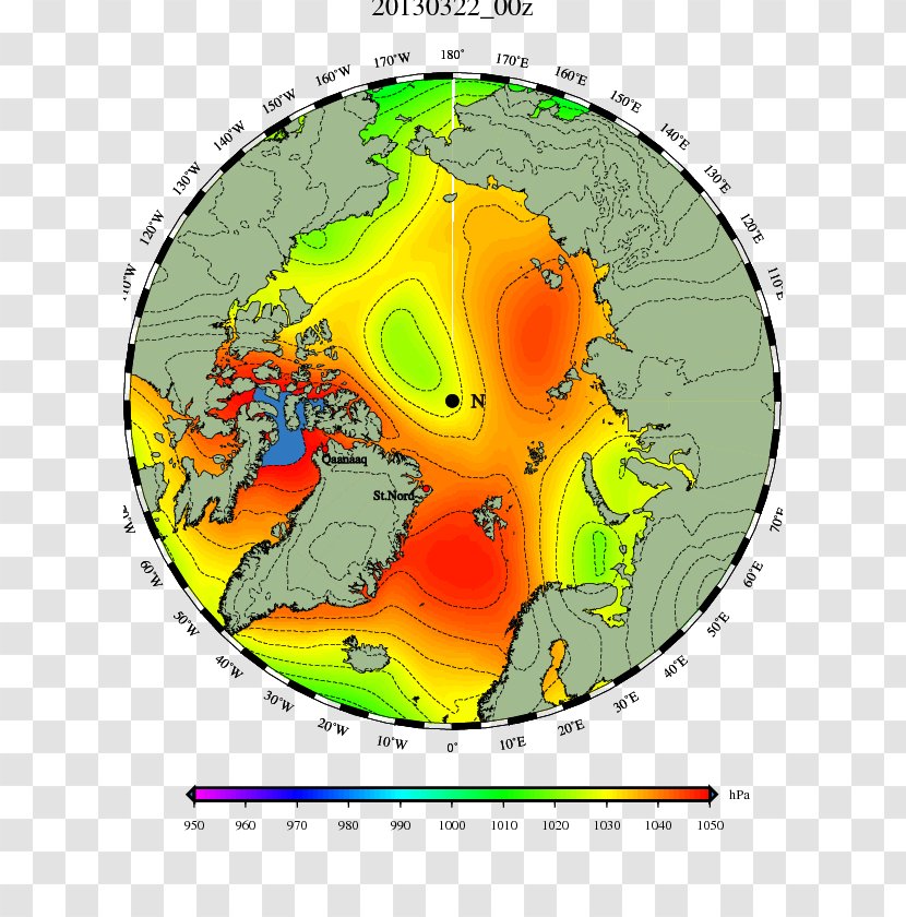 Arctic Ocean Great Cyclone Of 2012 Polar Regions Earth Ice Pack Beaufort Sea - Area - Gradual Pattern Transparent PNG