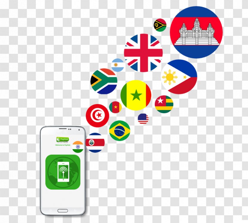 PayHub Mobile Phone Accessories Cellular Network Money Transfer Clip Art - Recharge Transparent PNG