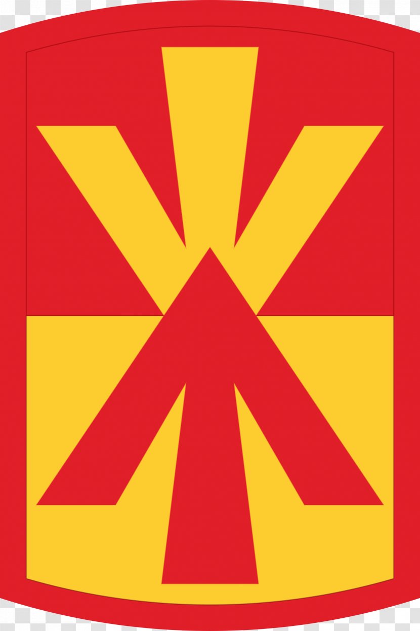 Fort Bragg Sill Bliss Air Defense Artillery Branch 11th Brigade - Orange Transparent PNG
