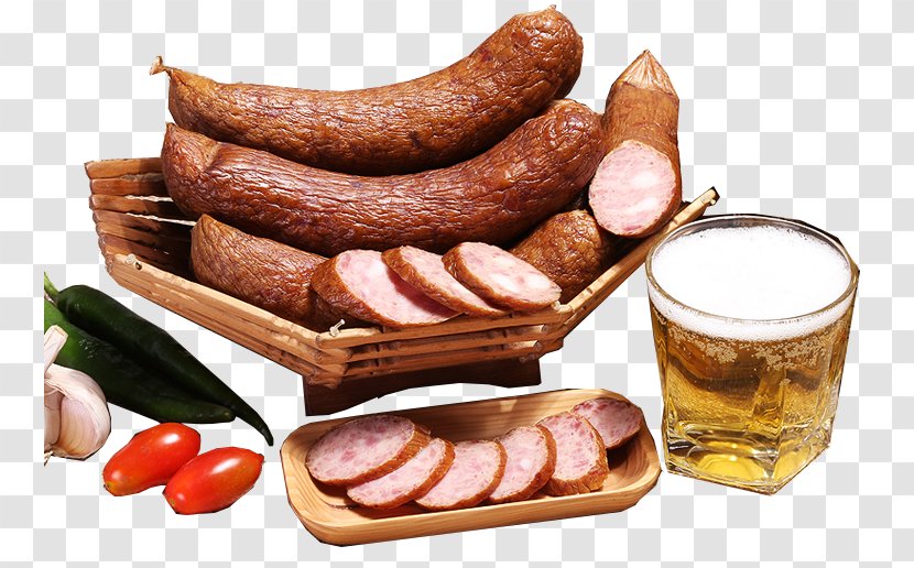 Harbin Thuringian Sausage Bratwurst Mettwurst - Kielbasa Transparent PNG
