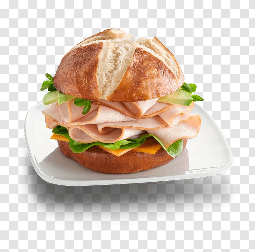 Ham And Cheese Sandwich Breakfast Bocadillo Slider - Fast Food Transparent PNG
