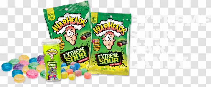 Candy Warheads Sour Food Punch - Lemon Transparent PNG