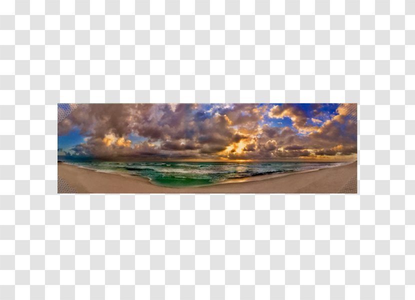 Smathers Beach Panoramic Photography Panorama - Key West Transparent PNG