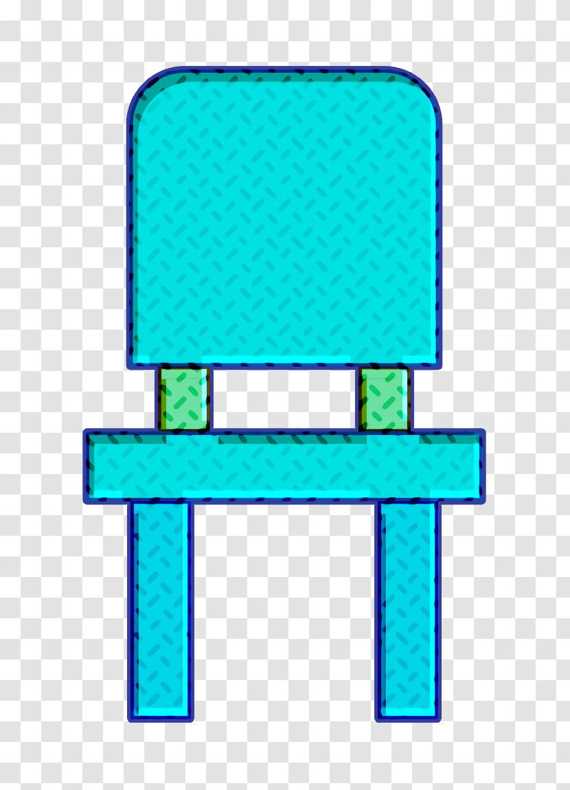 School Icon Chair Icon Transparent PNG