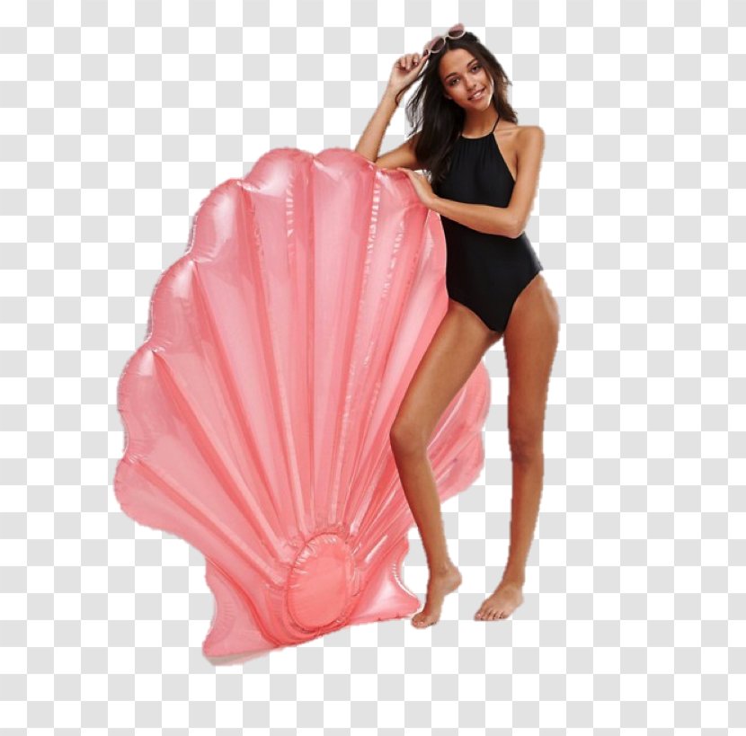 Swim Ring Inflatable Seashell Swimming Pool Buoy - Mrs Transparent PNG