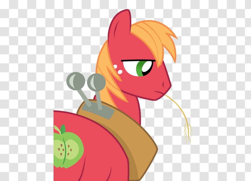 Big McIntosh Derpy Hooves McDonald's Mac Applejack Apple Bloom - Silhouette Transparent PNG