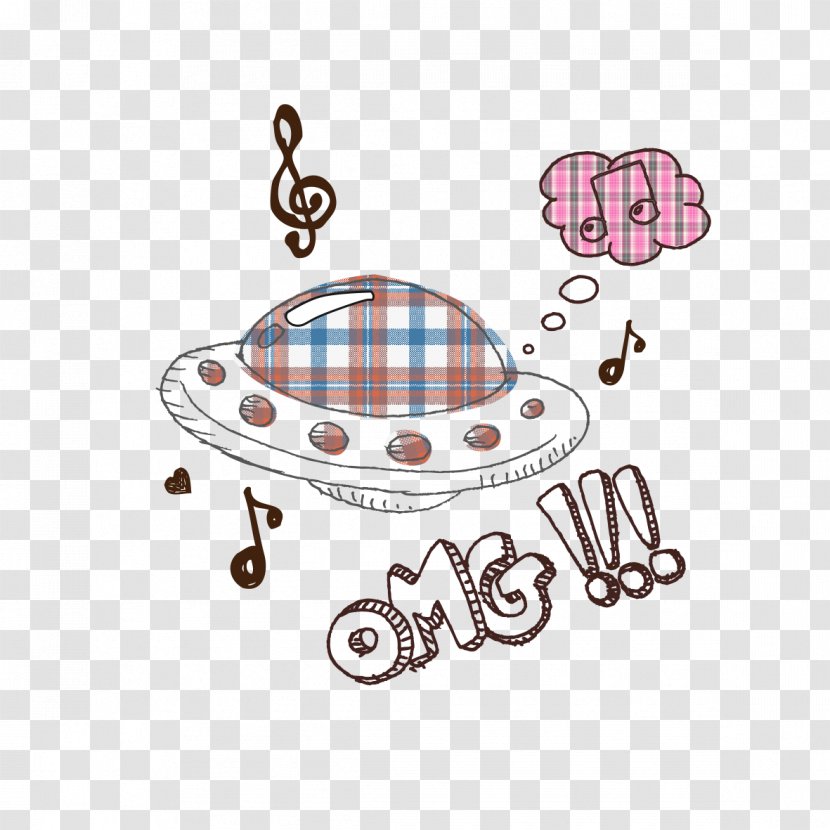 Unidentified Flying Object Saucer - Motif - UFO Cartoon Image Pattern Transparent PNG