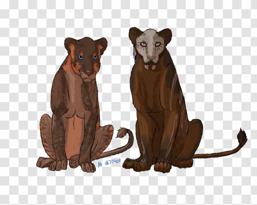 Lion Cat Bear Fauna Terrestrial Animal Transparent PNG