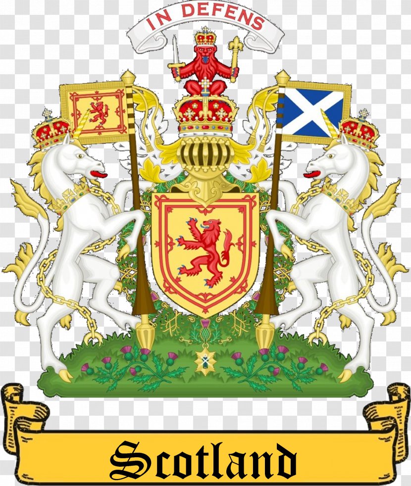 Kingdom Of Scotland Union The Crowns Royal Coat Arms United - Crown Transparent PNG