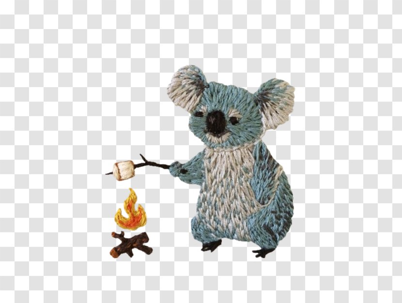 Embroidery Stitch Koala Craft - Marsupial - Future Transparent PNG