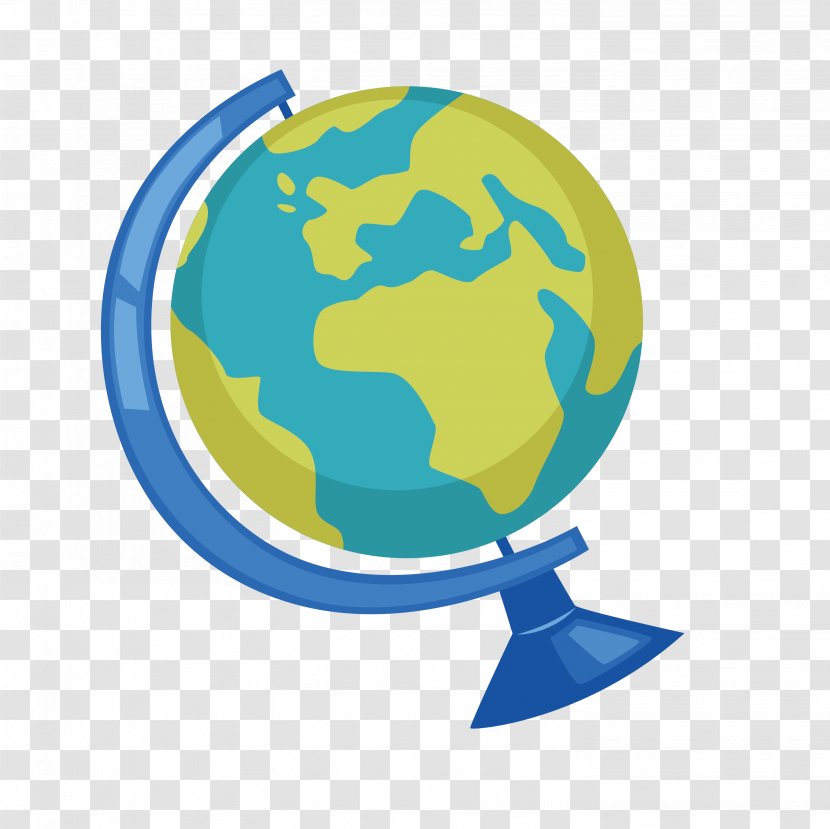 Student School Download Teacher Icon - Learning Globe Transparent PNG