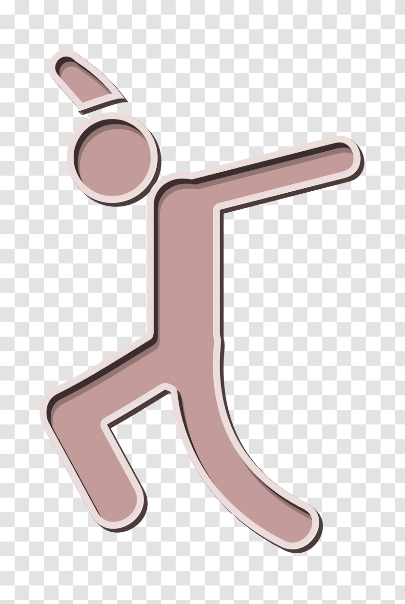 Humans 2 Icon People Icon Dancing Motion Icon Transparent PNG