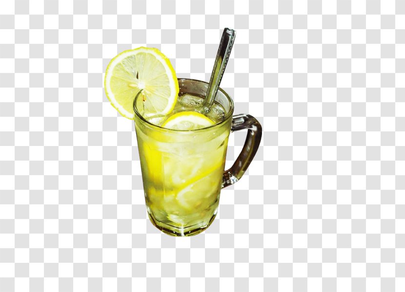 Juice Rum And Coke Grog Limeade Lemonade - Cocktail Garnish - Glass Of Lemon Transparent PNG