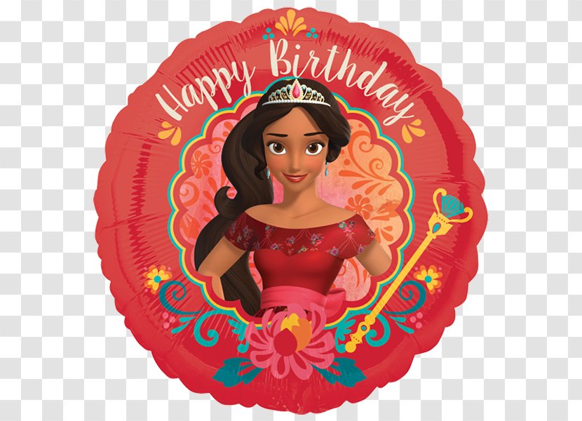 Elena Of Avalor Birthday Mylar Balloon Party - Wish List Transparent PNG