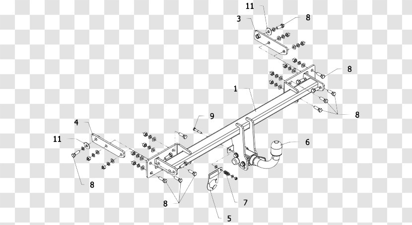 MERCEDES B-CLASS Mercedes-Benz W 242/W 246 Car Westfalia - Drawbar - Mercedes Benz Transparent PNG